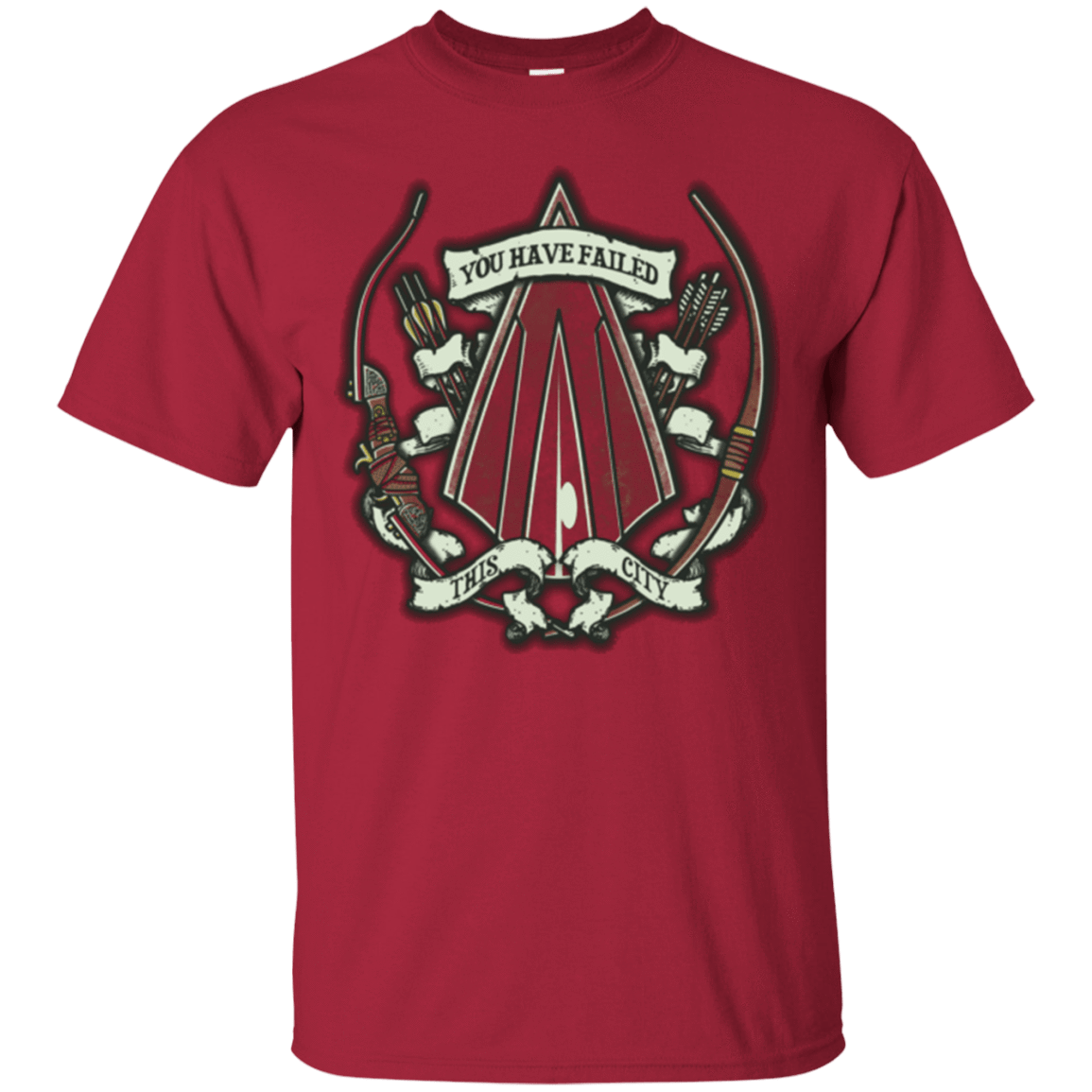 T-Shirts Cardinal / Small The Arrow Crest T-Shirt