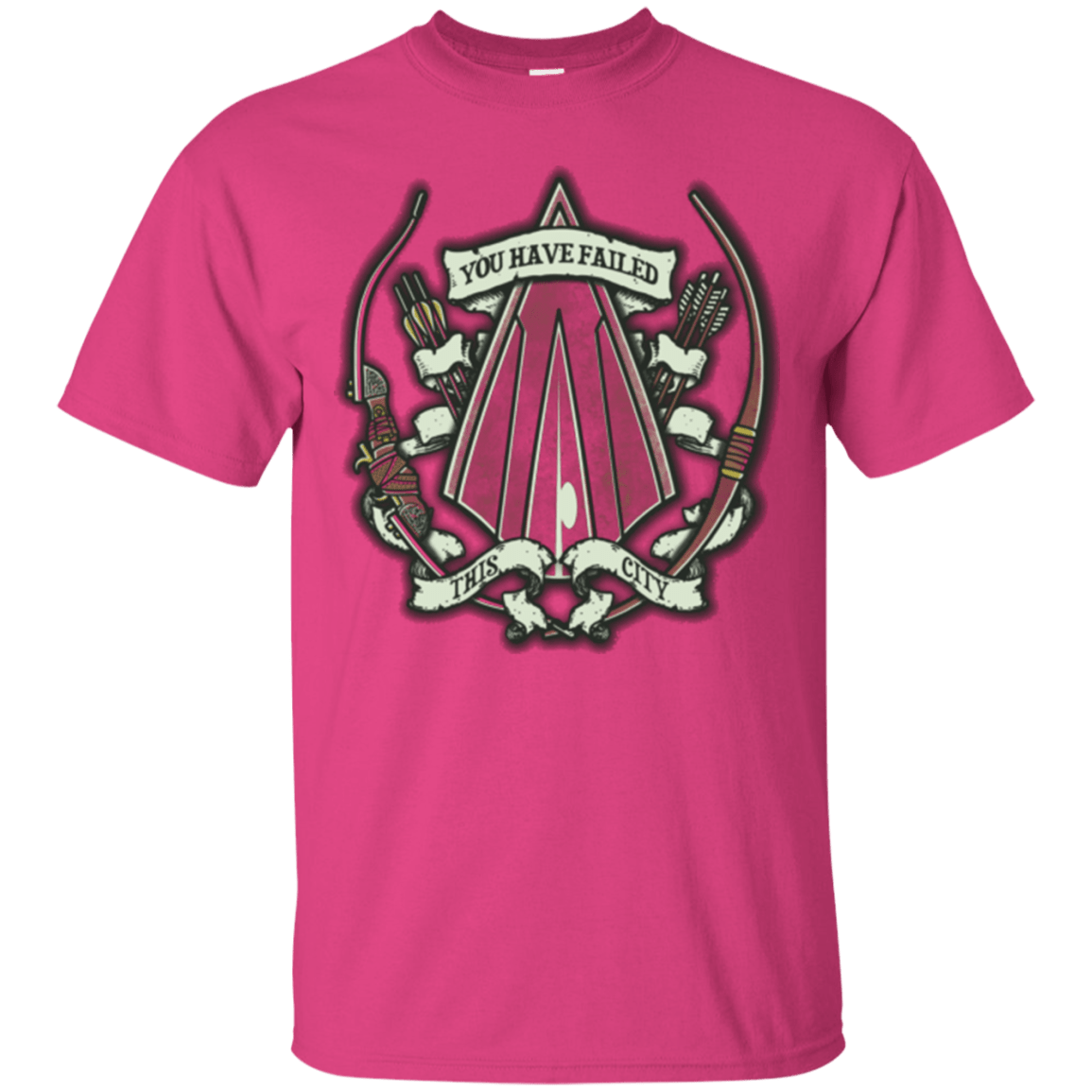 T-Shirts Heliconia / Small The Arrow Crest T-Shirt