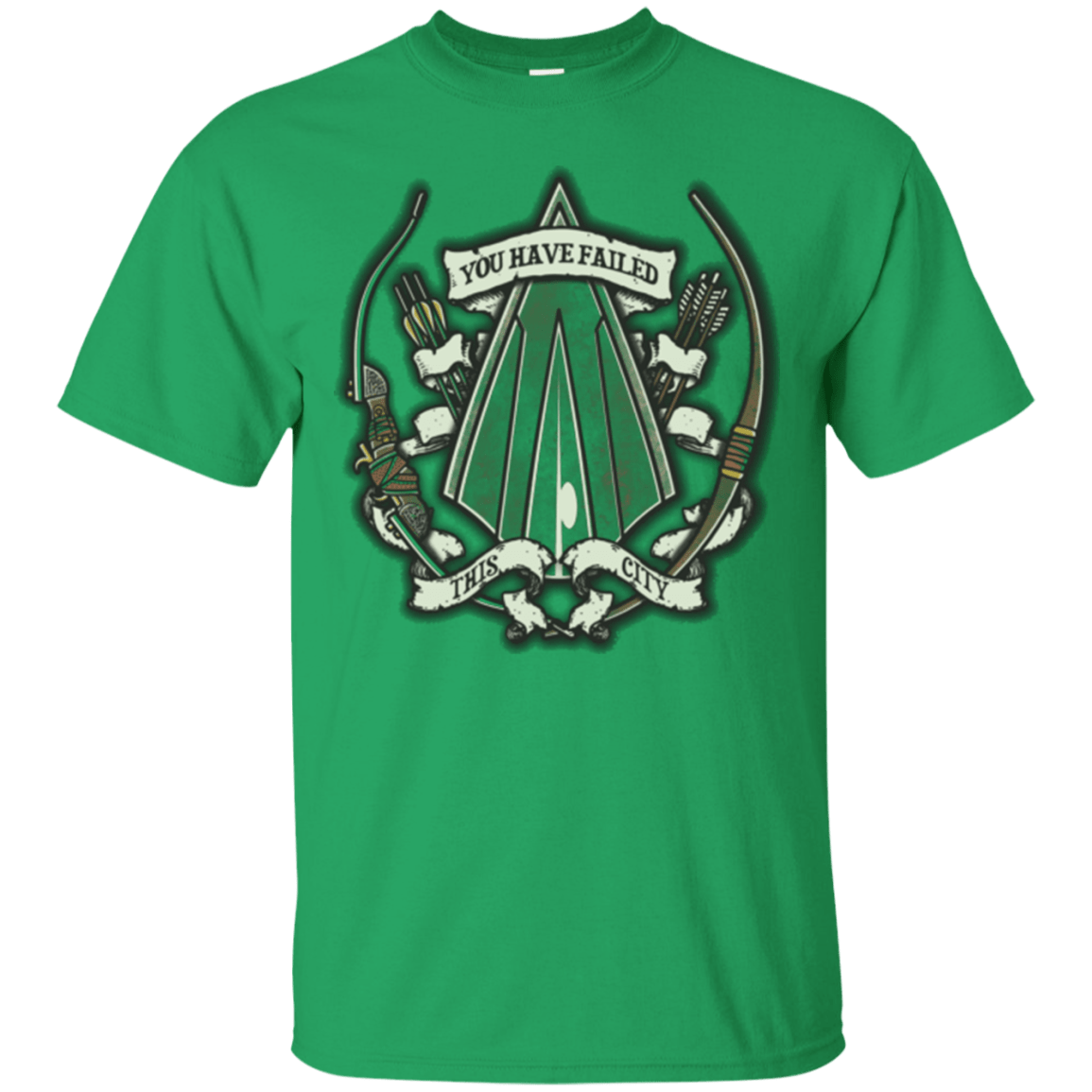 T-Shirts Irish Green / Small The Arrow Crest T-Shirt