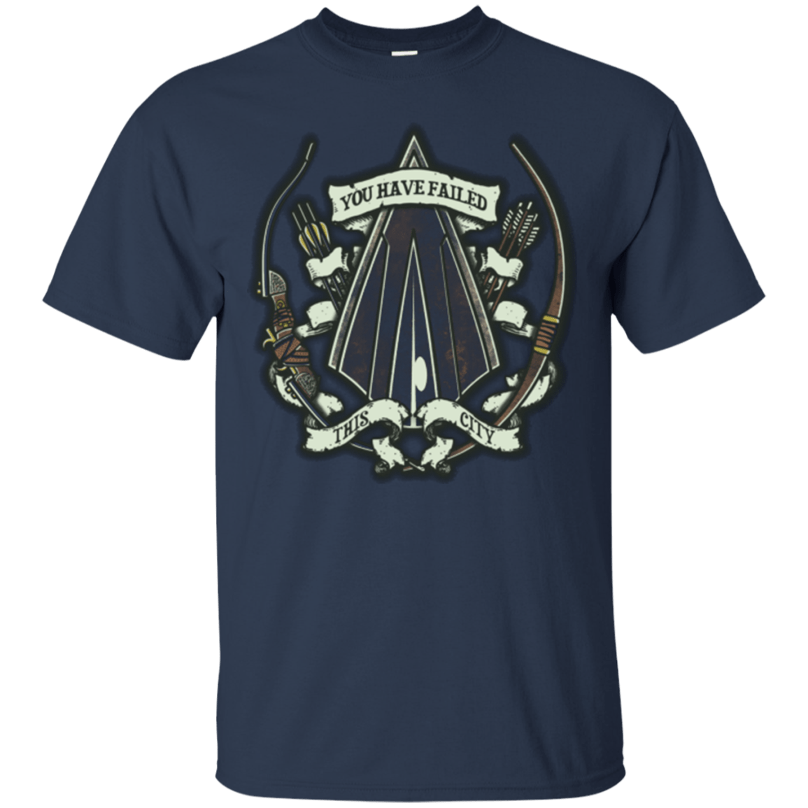 T-Shirts Navy / Small The Arrow Crest T-Shirt