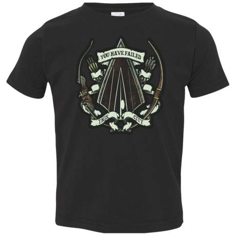 T-Shirts Black / 2T The Arrow Crest Toddler Premium T-Shirt