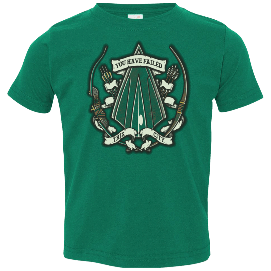 T-Shirts Kelly / 2T The Arrow Crest Toddler Premium T-Shirt