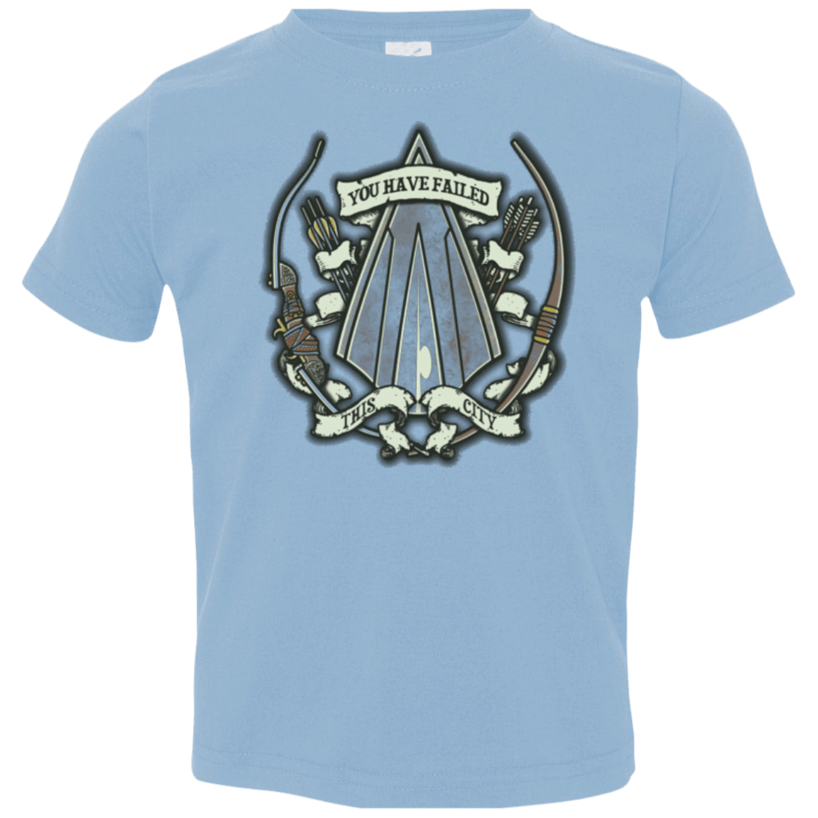 T-Shirts Light Blue / 2T The Arrow Crest Toddler Premium T-Shirt