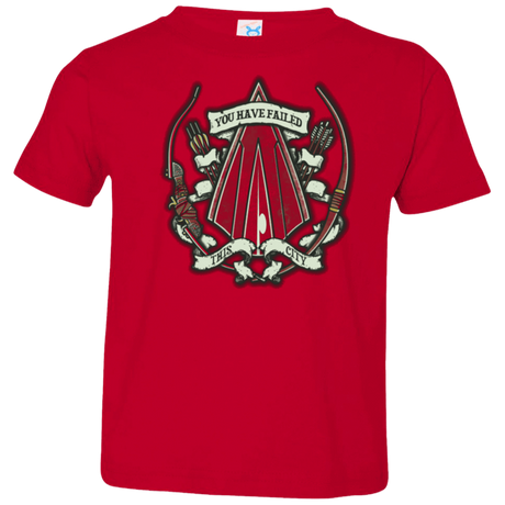 T-Shirts Red / 2T The Arrow Crest Toddler Premium T-Shirt