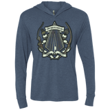 T-Shirts Indigo / X-Small The Arrow Crest Triblend Long Sleeve Hoodie Tee