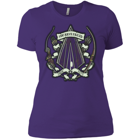 T-Shirts Purple / X-Small The Arrow Crest Women's Premium T-Shirt