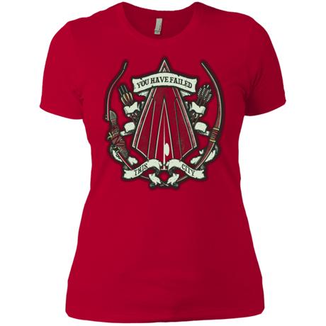T-Shirts Red / X-Small The Arrow Crest Women's Premium T-Shirt