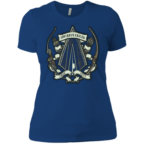 T-Shirts Royal / X-Small The Arrow Crest Women's Premium T-Shirt