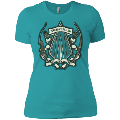T-Shirts Tahiti Blue / X-Small The Arrow Crest Women's Premium T-Shirt