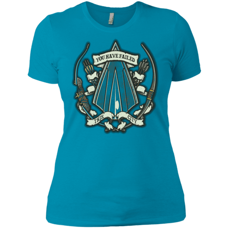 T-Shirts Turquoise / X-Small The Arrow Crest Women's Premium T-Shirt