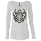 T-Shirts Heather White / Small The Arrow Crest Women's Triblend Long Sleeve Shirt