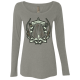 T-Shirts Venetian Grey / Small The Arrow Crest Women's Triblend Long Sleeve Shirt