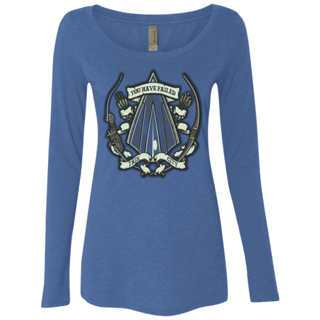 T-Shirts Vintage Royal / Small The Arrow Crest Women's Triblend Long Sleeve Shirt