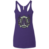 T-Shirts Purple / X-Small The Arrow Crest Women's Triblend Racerback Tank