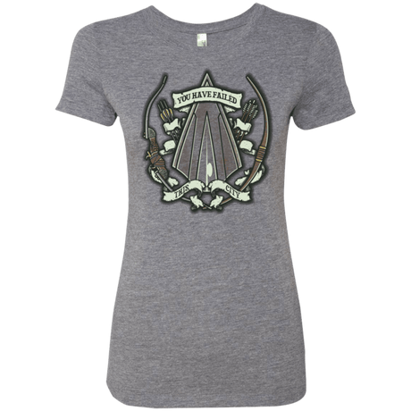 T-Shirts Premium Heather / Small The Arrow Crest Women's Triblend T-Shirt