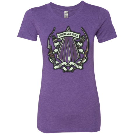 T-Shirts Purple Rush / Small The Arrow Crest Women's Triblend T-Shirt