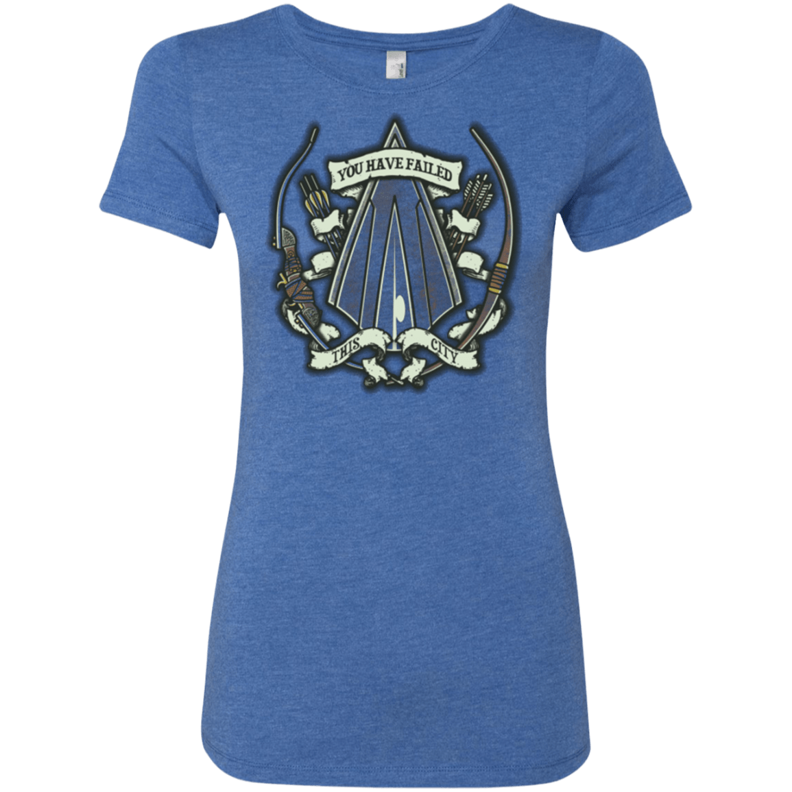 T-Shirts Vintage Royal / Small The Arrow Crest Women's Triblend T-Shirt