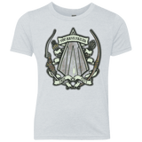 T-Shirts Heather White / YXS The Arrow Crest Youth Triblend T-Shirt