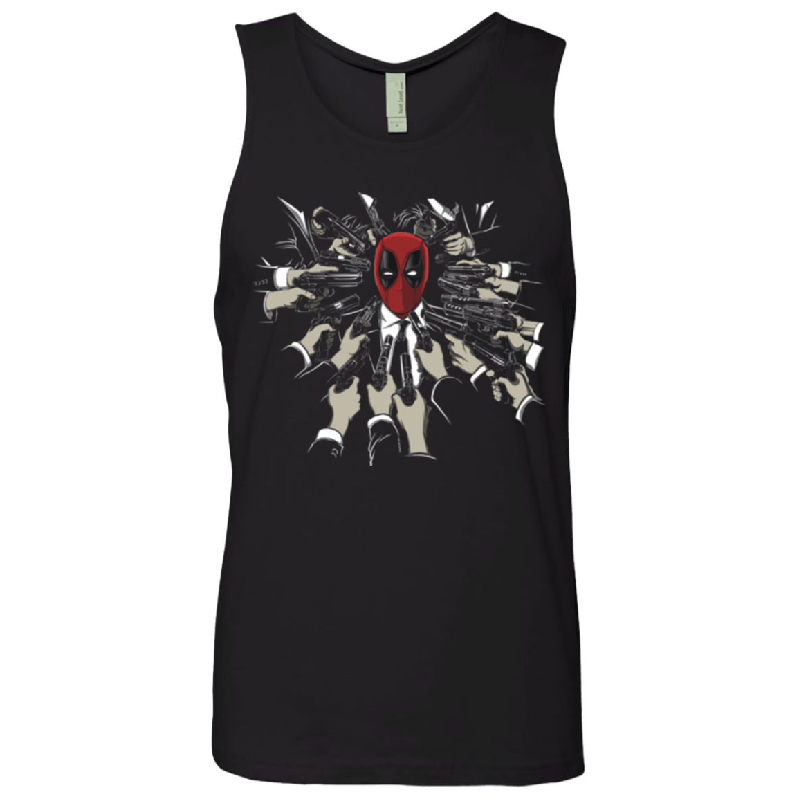 T-Shirts Black / Small The Babayaga Men's Premium Tank Top