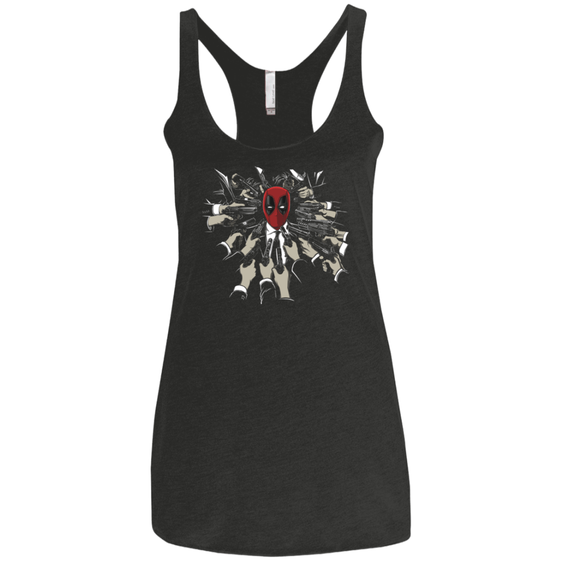 T-Shirts Vintage Black / X-Small The Babayaga Women's Triblend Racerback Tank
