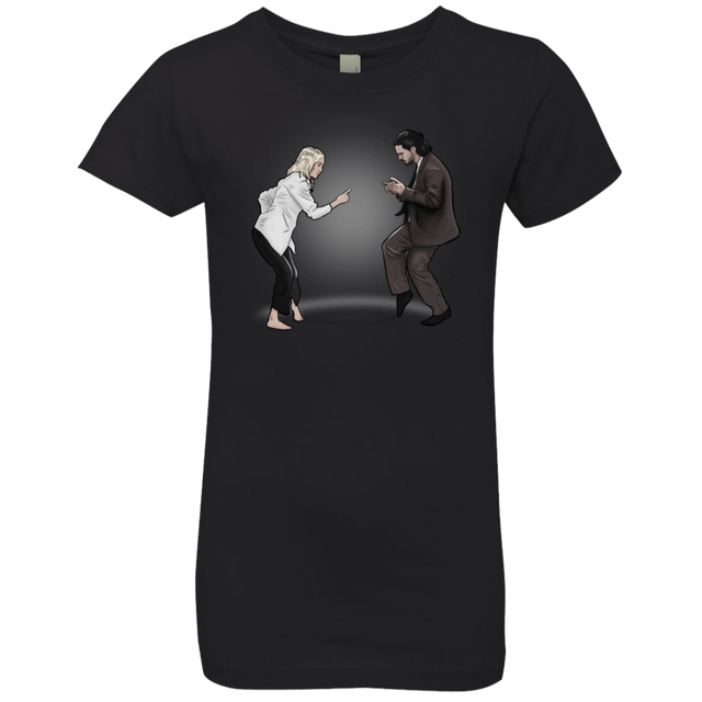 T-Shirts Black / YXS The Ballad of Jon and Dany Girls Premium T-Shirt