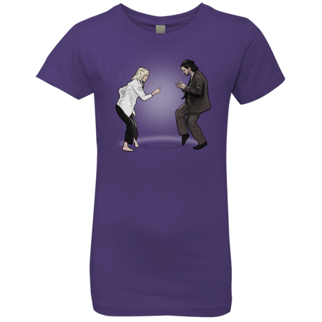 T-Shirts Purple Rush / YXS The Ballad of Jon and Dany Girls Premium T-Shirt