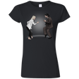 T-Shirts Black / S The Ballad of Jon and Dany Junior Slimmer-Fit T-Shirt