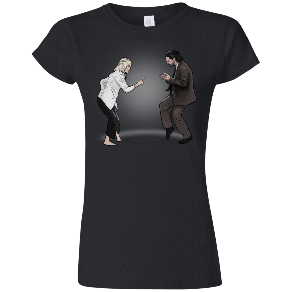 T-Shirts Black / S The Ballad of Jon and Dany Junior Slimmer-Fit T-Shirt