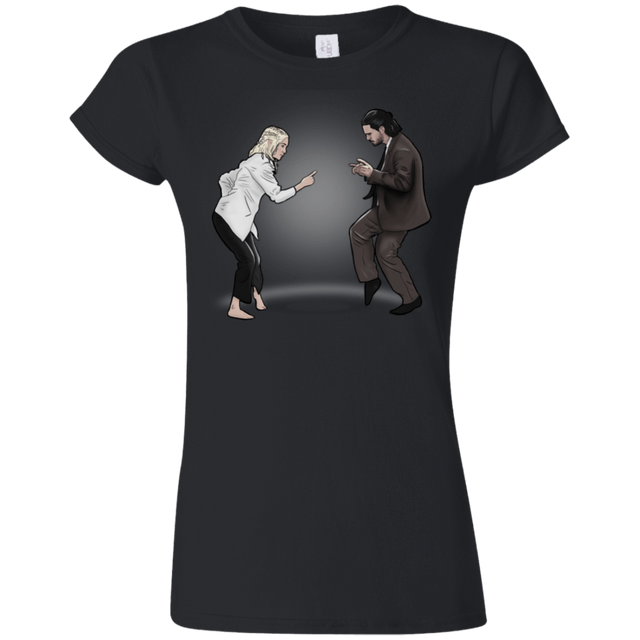 T-Shirts Black / S The Ballad of Jon and Dany Junior Slimmer-Fit T-Shirt