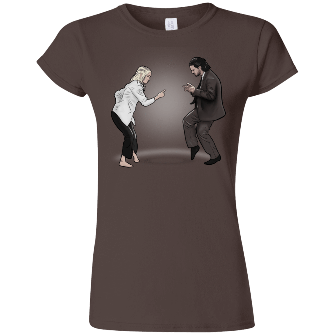 T-Shirts Dark Chocolate / S The Ballad of Jon and Dany Junior Slimmer-Fit T-Shirt