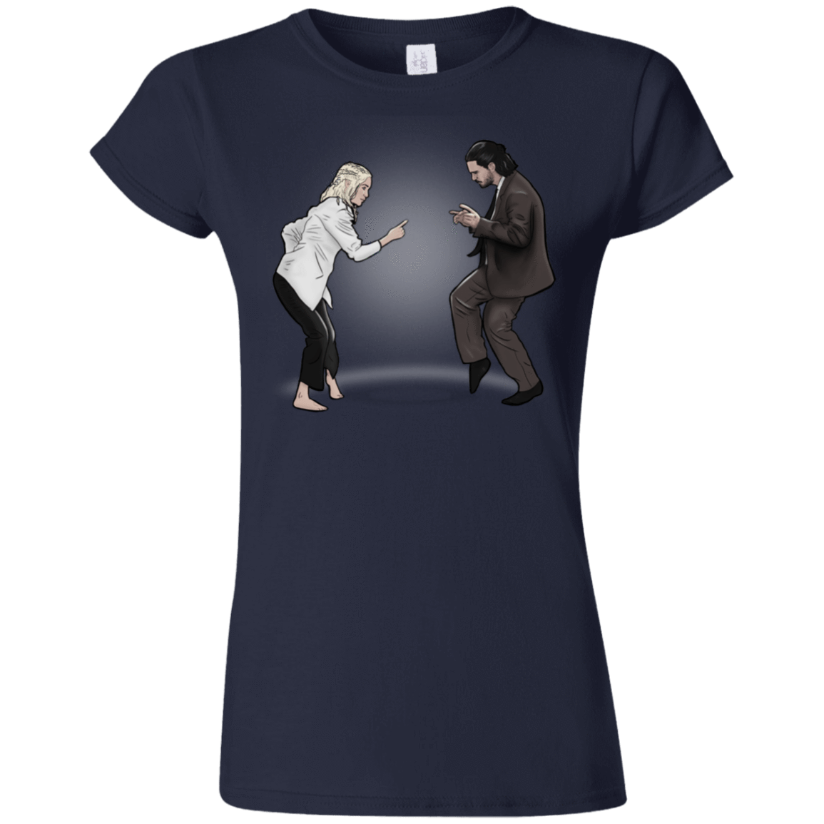 T-Shirts Navy / S The Ballad of Jon and Dany Junior Slimmer-Fit T-Shirt