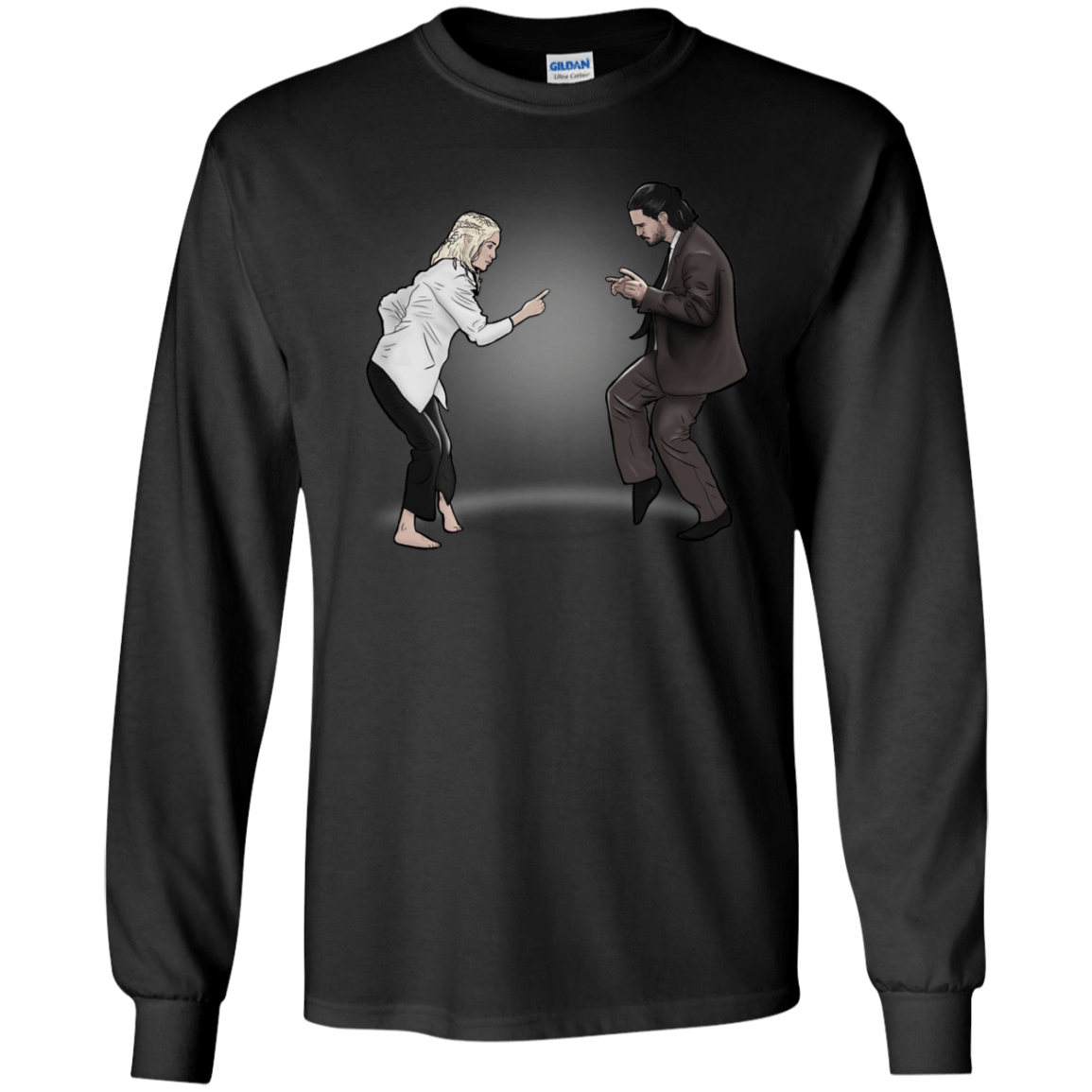 T-Shirts Black / S The Ballad of Jon and Dany Men's Long Sleeve T-Shirt