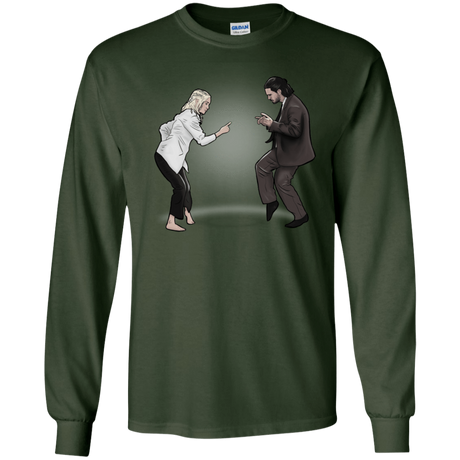 T-Shirts Forest Green / S The Ballad of Jon and Dany Men's Long Sleeve T-Shirt