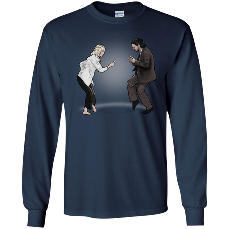 T-Shirts Navy / S The Ballad of Jon and Dany Men's Long Sleeve T-Shirt