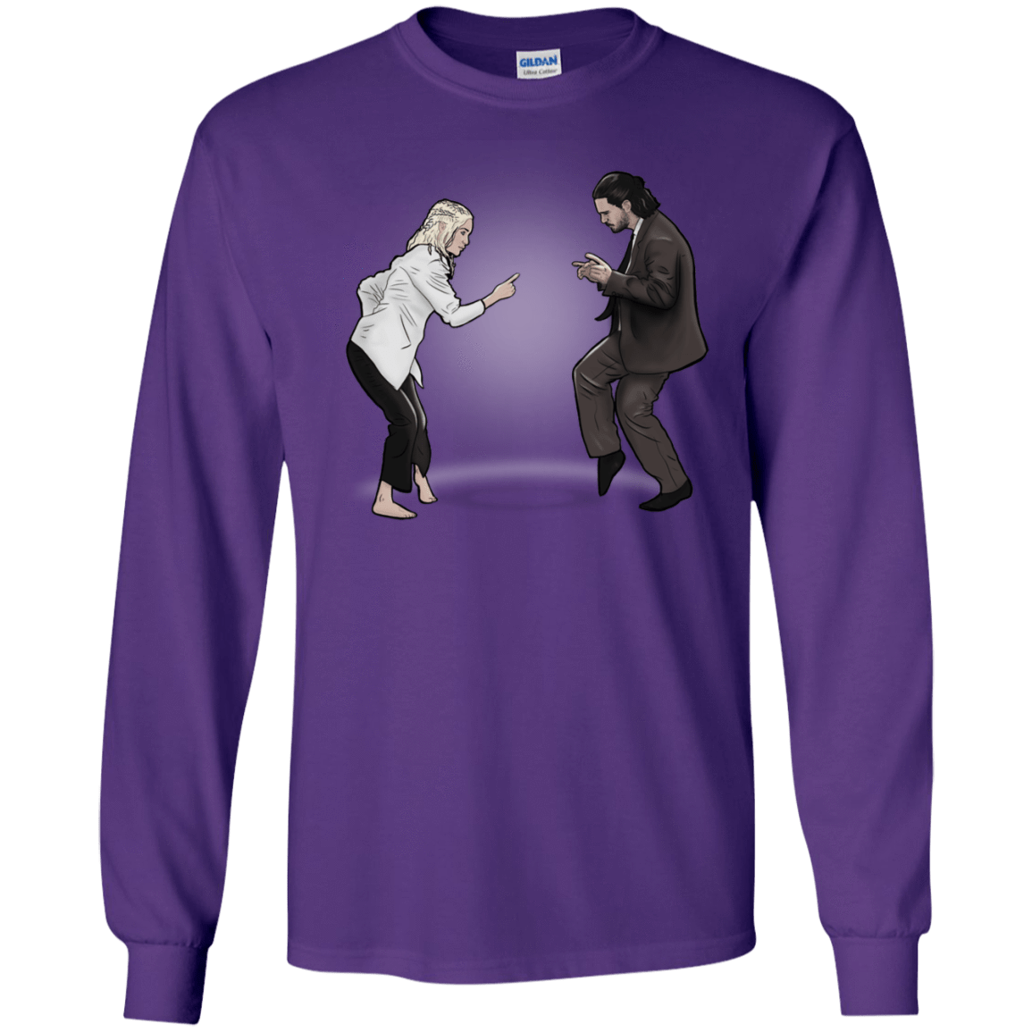 T-Shirts Purple / S The Ballad of Jon and Dany Men's Long Sleeve T-Shirt