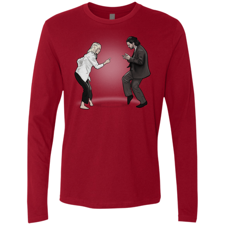 T-Shirts Cardinal / S The Ballad of Jon and Dany Men's Premium Long Sleeve