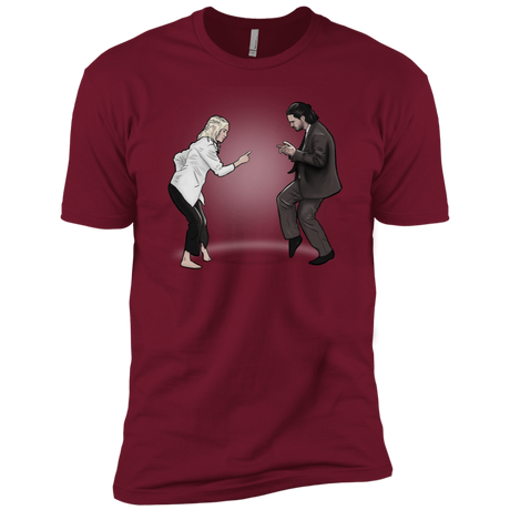 T-Shirts Cardinal / X-Small The Ballad of Jon and Dany Men's Premium T-Shirt