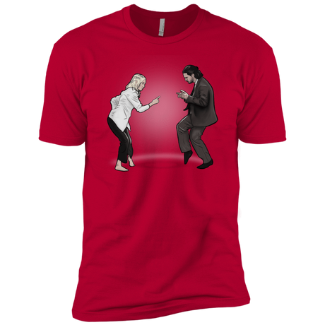 T-Shirts Red / X-Small The Ballad of Jon and Dany Men's Premium T-Shirt