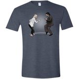 T-Shirts Heather Navy / S The Ballad of Jon and Dany Men's Semi-Fitted Softstyle