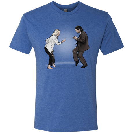 T-Shirts Vintage Royal / S The Ballad of Jon and Dany Men's Triblend T-Shirt