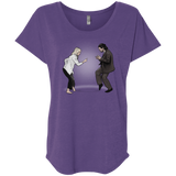 T-Shirts Purple Rush / X-Small The Ballad of Jon and Dany Triblend Dolman Sleeve