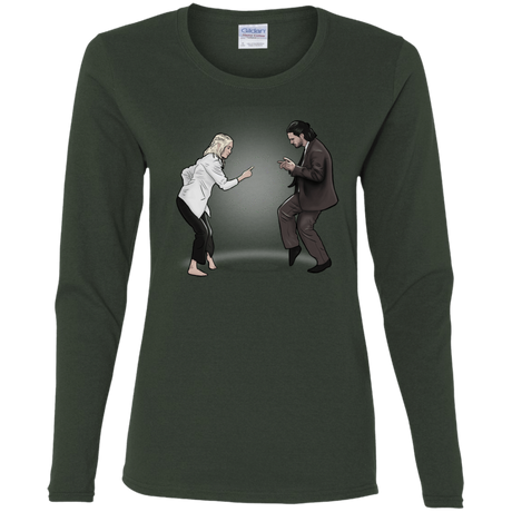 T-Shirts Forest / S The Ballad of Jon and Dany Women's Long Sleeve T-Shirt