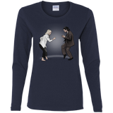 T-Shirts Navy / S The Ballad of Jon and Dany Women's Long Sleeve T-Shirt