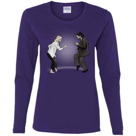 T-Shirts Purple / S The Ballad of Jon and Dany Women's Long Sleeve T-Shirt