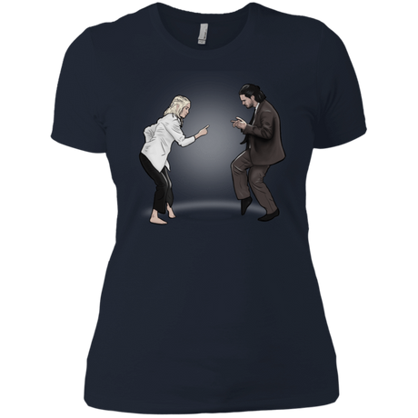 T-Shirts Midnight Navy / X-Small The Ballad of Jon and Dany Women's Premium T-Shirt