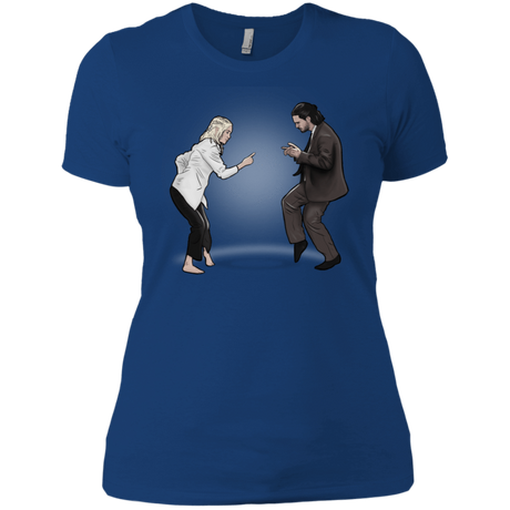 T-Shirts Royal / X-Small The Ballad of Jon and Dany Women's Premium T-Shirt
