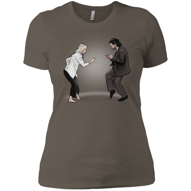 T-Shirts Warm Grey / X-Small The Ballad of Jon and Dany Women's Premium T-Shirt