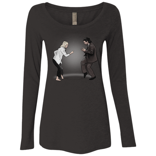 T-Shirts Vintage Black / S The Ballad of Jon and Dany Women's Triblend Long Sleeve Shirt