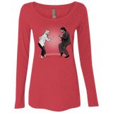 T-Shirts Vintage Red / S The Ballad of Jon and Dany Women's Triblend Long Sleeve Shirt