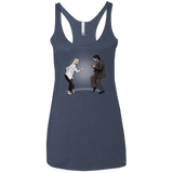 T-Shirts Vintage Navy / X-Small The Ballad of Jon and Dany Women's Triblend Racerback Tank